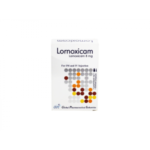 LORNOXICAM 8 MG / 2 ML ( LORNOXICAM ) FOR IM / IV INJECTION LYOPHILIZED VIAL + SOLVENT AMPOULE